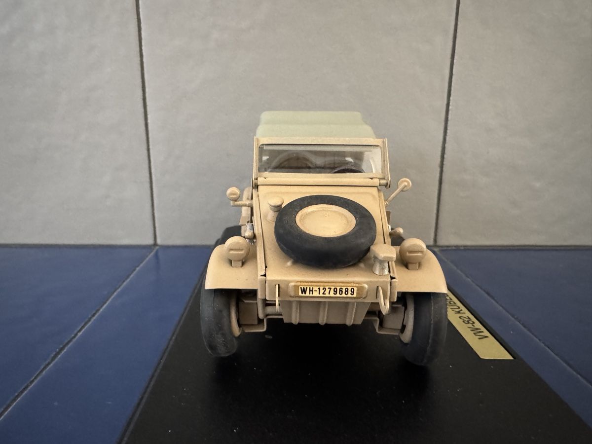 Volkswagen Modellini d'auto: VW-82 Kübelwagen Tropic – Nuovo e nell'imballaggio originale da Triesen venduto da .SPM. 1