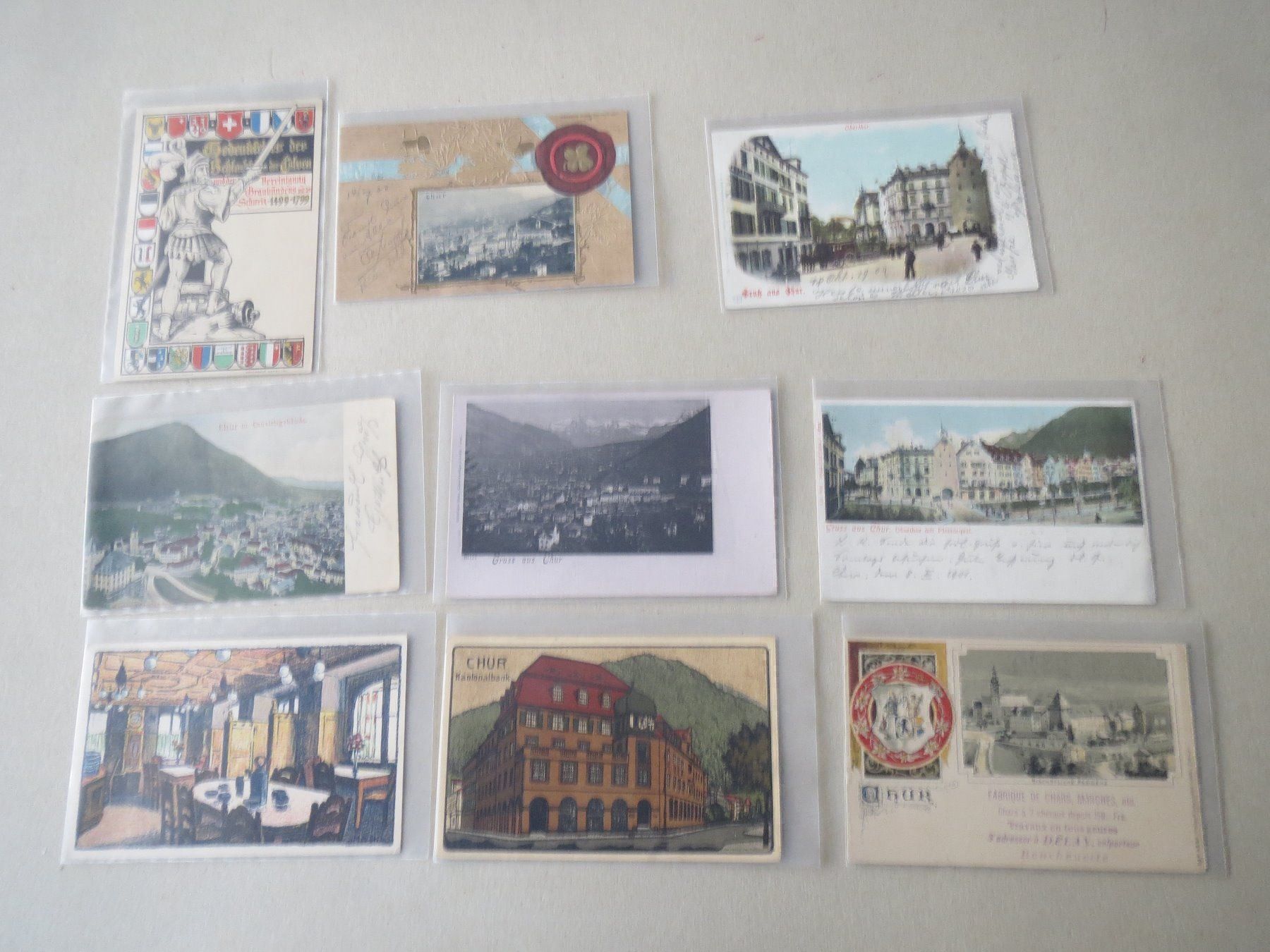 Cartoline postali: Chur - 430 alte Ansichtskarten – Usato da Tagelswangen venduto da Miski 3