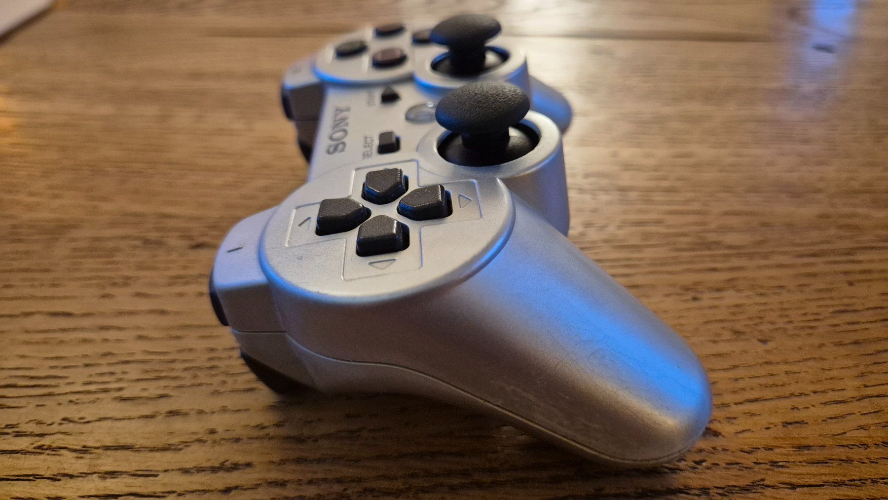 Sony Controller: Original Sony DualShock 3 Controller PS3 – Silber – Usato da Au SG venduto da KonsoleWerk 3