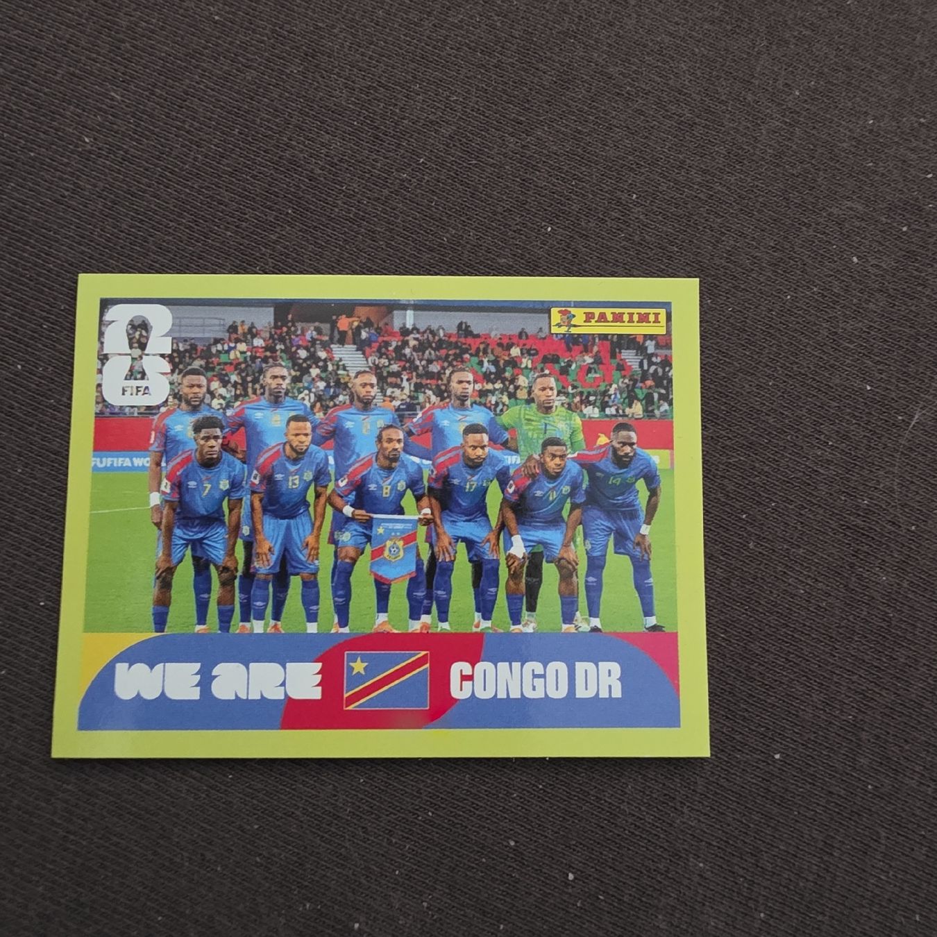 Panini Sammelbilder & Trading cards: Panini Sticker COD13 Kongo Team – Neu und originalverpackt aus Buchs AG von wickyjen88