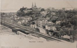 NEUCHÂTEL - L'Ecluse (ligne CFF)