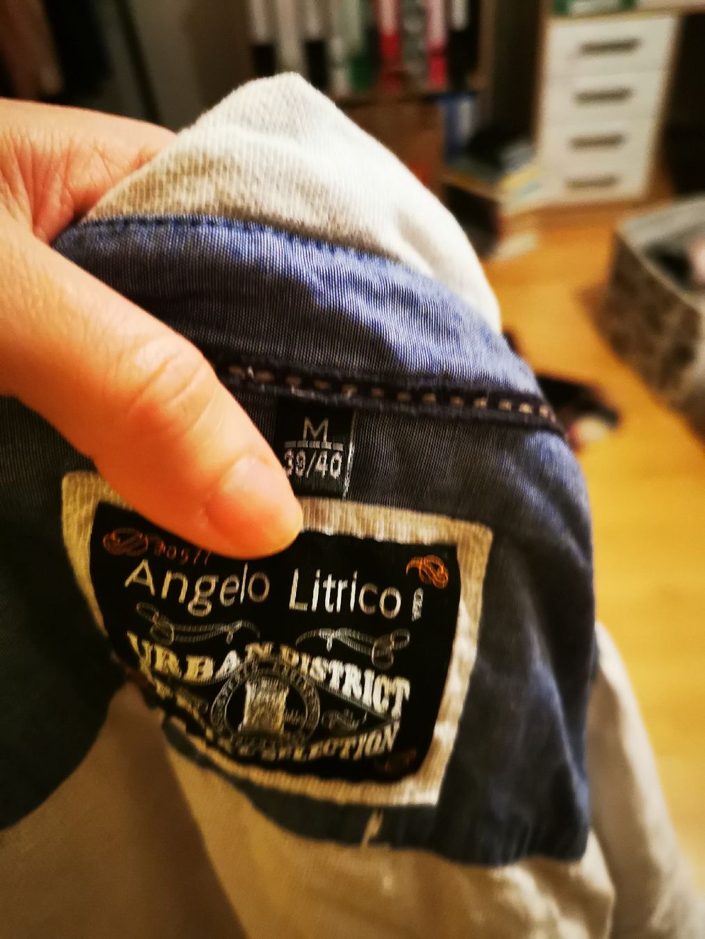 Hemden: Herbenhemd Angelo Litrico Gr. M 38/40 einzigartig – Gebraucht aus Balsthal von Leila_Luna 2