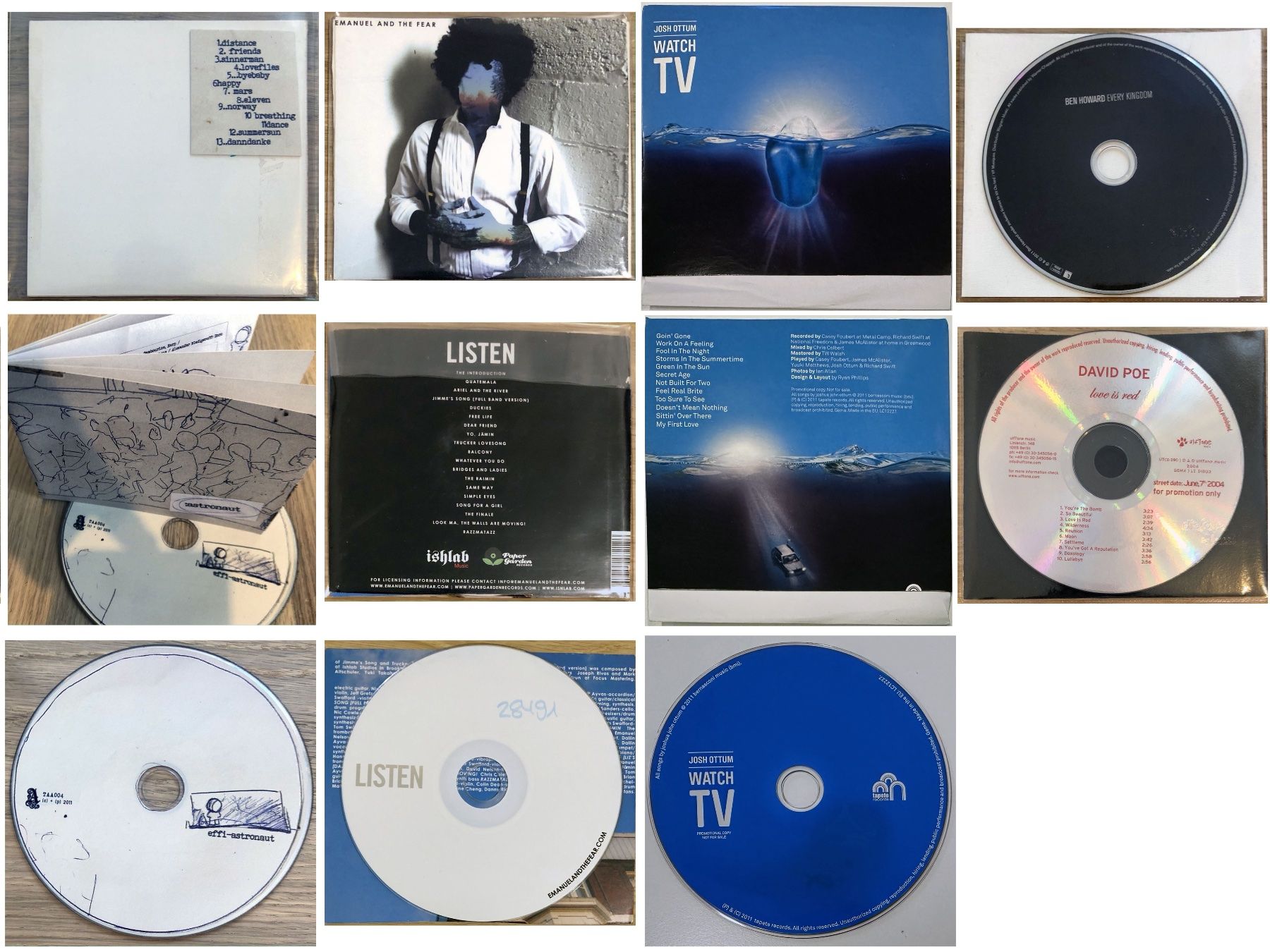 CDs: Sammlung Lot Rock, Indie, Pop... 36 CDs – Gebraucht aus Martigny von jereq 1