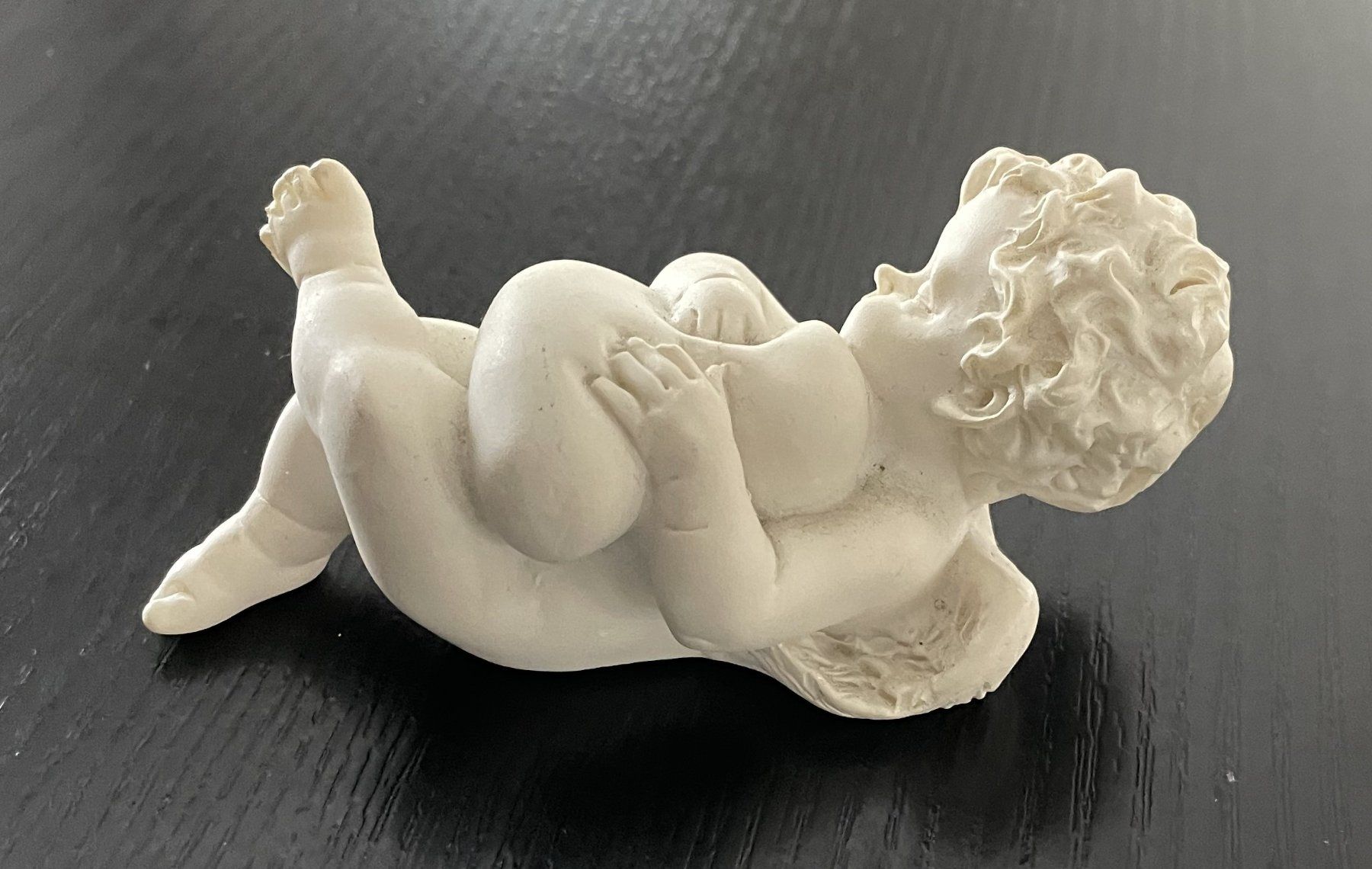 Figuren: Engel mit Herz Figur Ton Devotionalie Deko Grabschmuck – Gebraucht aus Oftringen von allesmeins 5