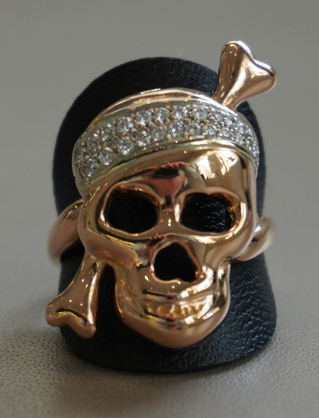 Anelli: Bague Tête de mort en or – Usato da Genève venduto da Harold-W 3