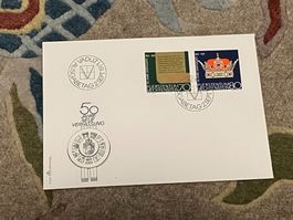 1 Erstagsbrief LI  1971