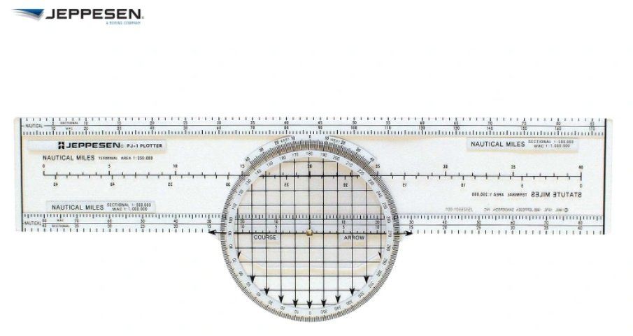 Misurare: Jeppesen PJ-1 Plotter – Nuovo e nell'imballaggio originale da Walchwil venduto da trendy-andy