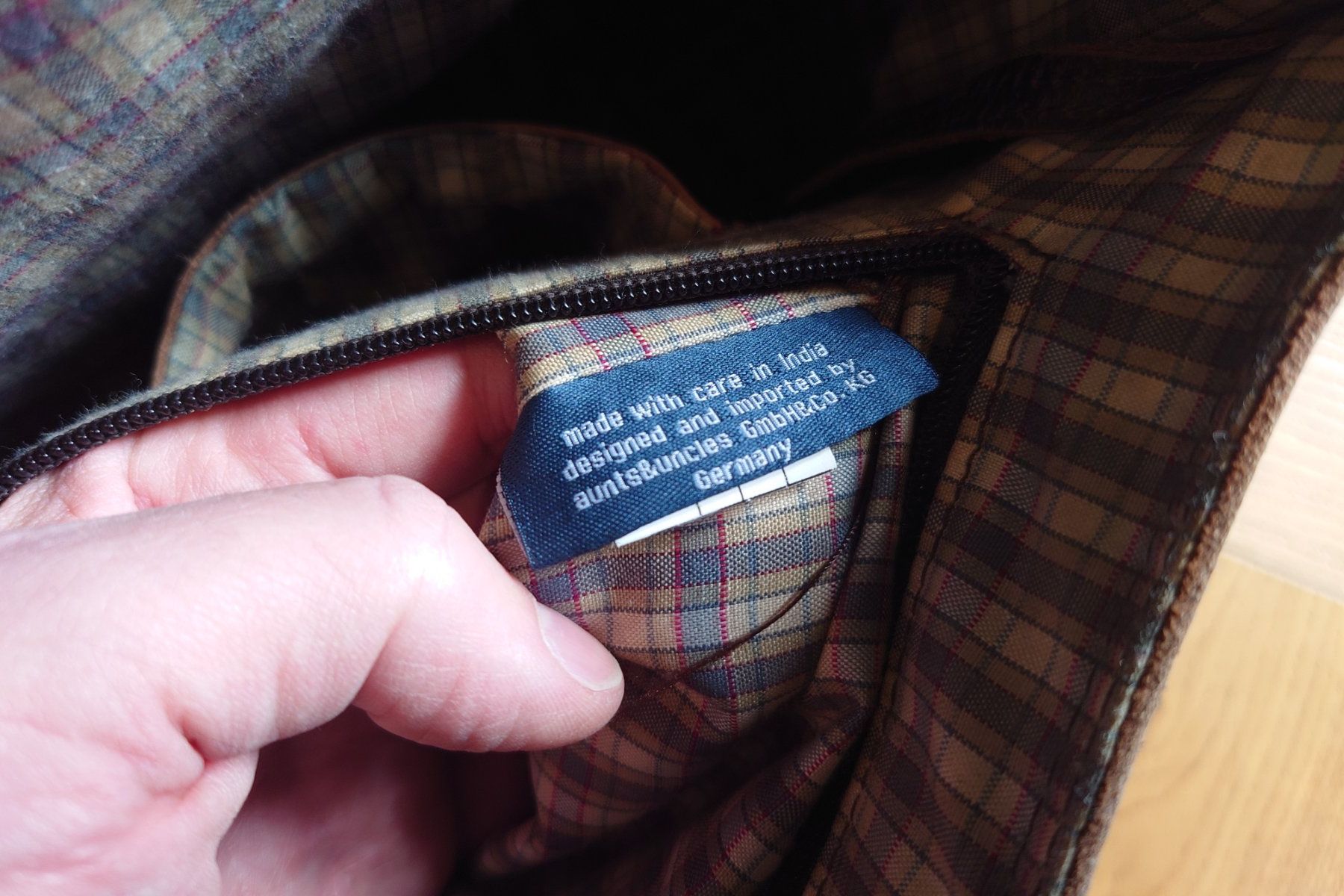Aunts & Uncles Taschen: Aunts & Uncles Ledertasche, Braun – Gebraucht aus Stäfa von SirBobbey 7