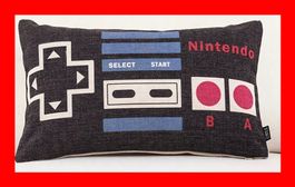 Nintendo Kissenbezug Retro f. Couch Sofa Retro Super Mario