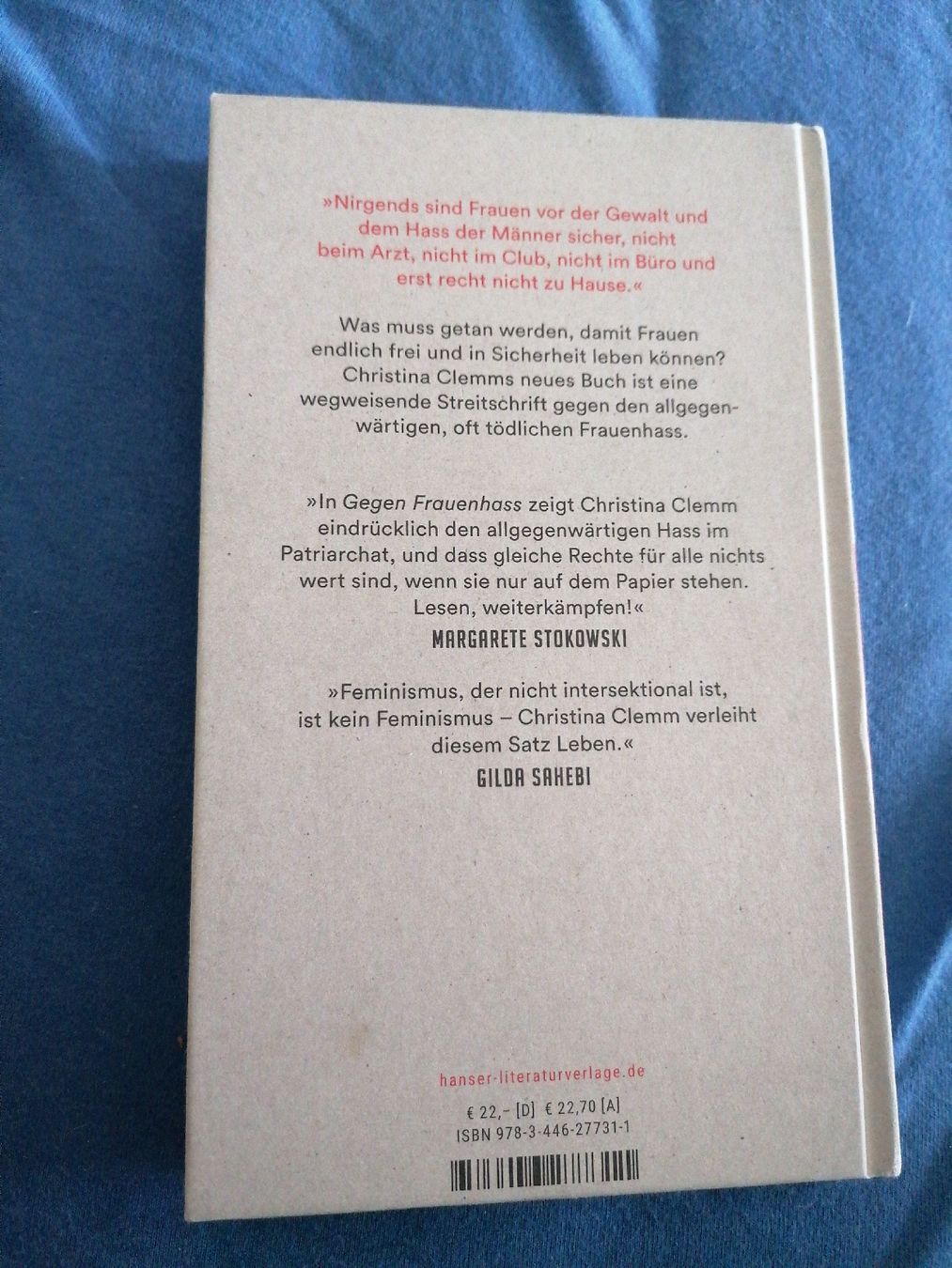 Libri: Gegen Frauenhass – Nuovo (secondo la descrizione) da Bern venduto da Oilygin 1
