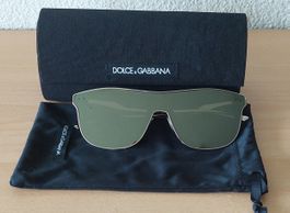 Dolce & Gabbana Sonnenbrille, Gold, neuwertig für den Sommer
