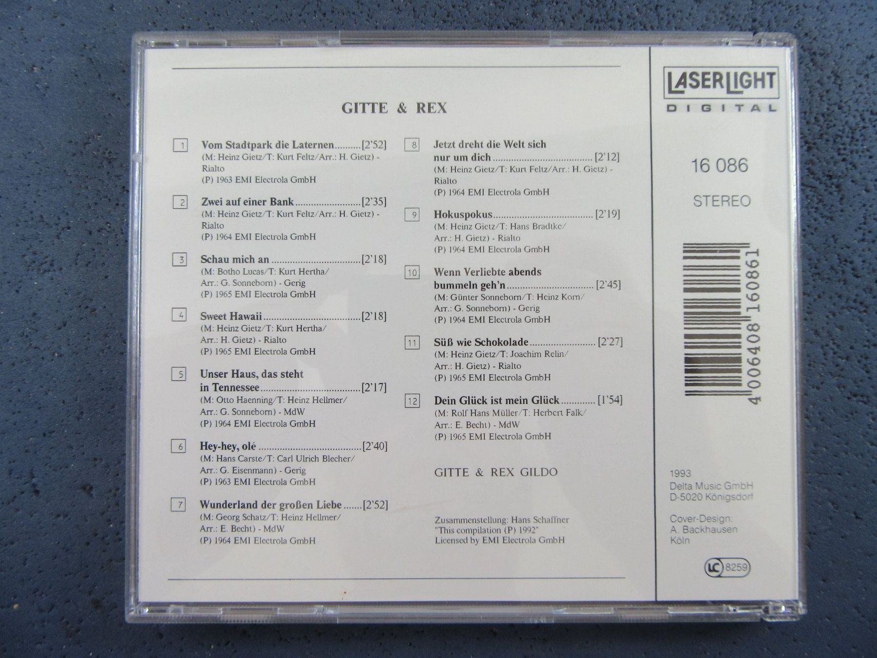 CD: GITTE & REX CD – Usato da Ettingen venduto da Hausi4711 1