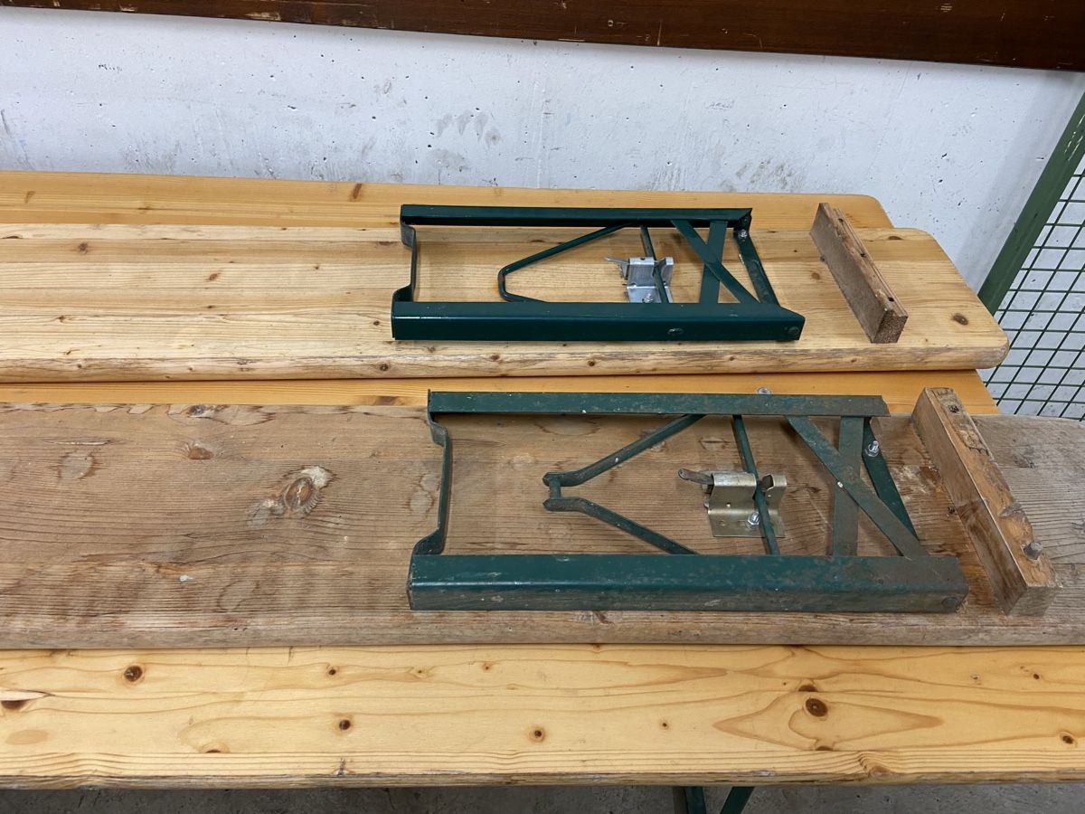 Set di tavolo e panche: Festbank klappbar Holz  – Usato da Dietikon venduto da brocki-eyra 3