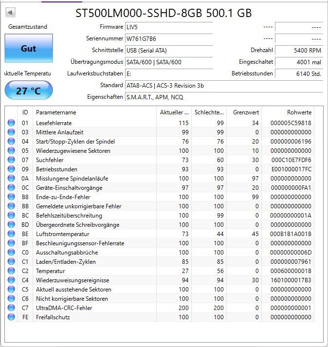 Seagate Dischi rigidi: HDD 2.5" Seagate, 500GB – Usato da Zuerich venduto da Dele 2
