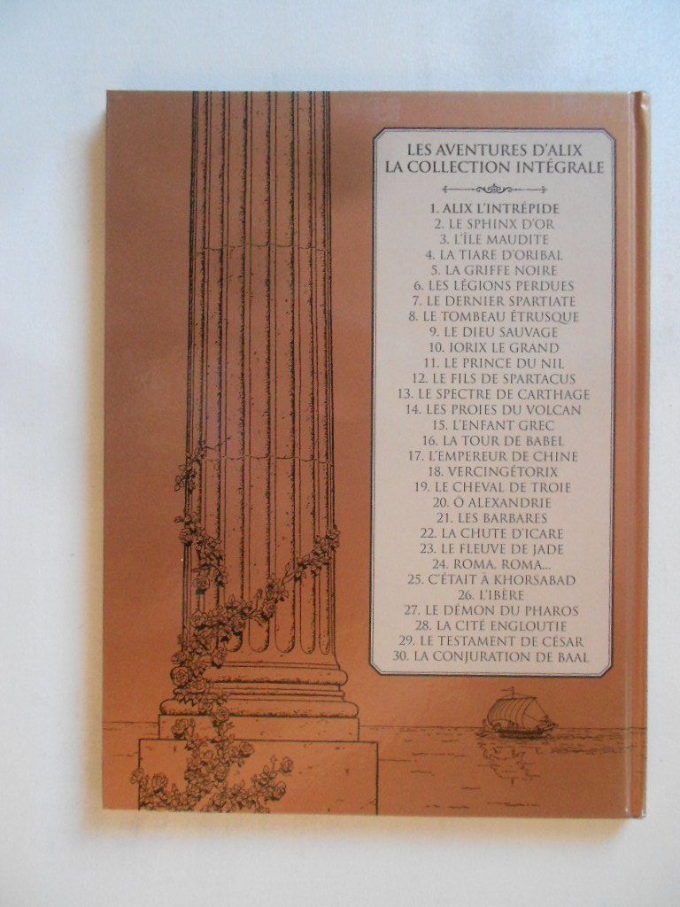 BD: ALIX  -  ALIX L' INTREPIDE – D'occasion à Bex par Giorgiob 1