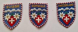 Lot5 Schweiz Suisse Switzerland Stoff Wappen Badge Stickerei