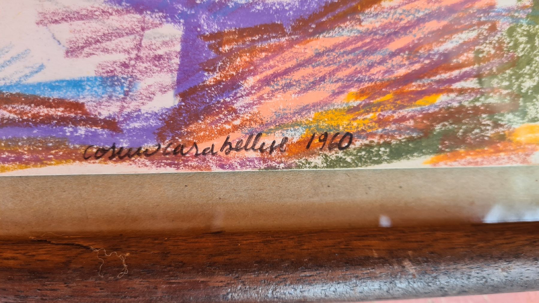 Dipinti: PASTELL SIG. 1960 – Usato da Pazzallo venduto da Salvapazzo 2