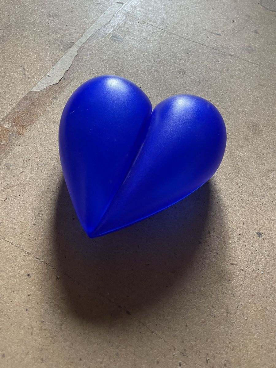 Alessi Tutte le decorazioni: Alessi Herzdose Blau – Usato da Thalwil venduto da Chris0123