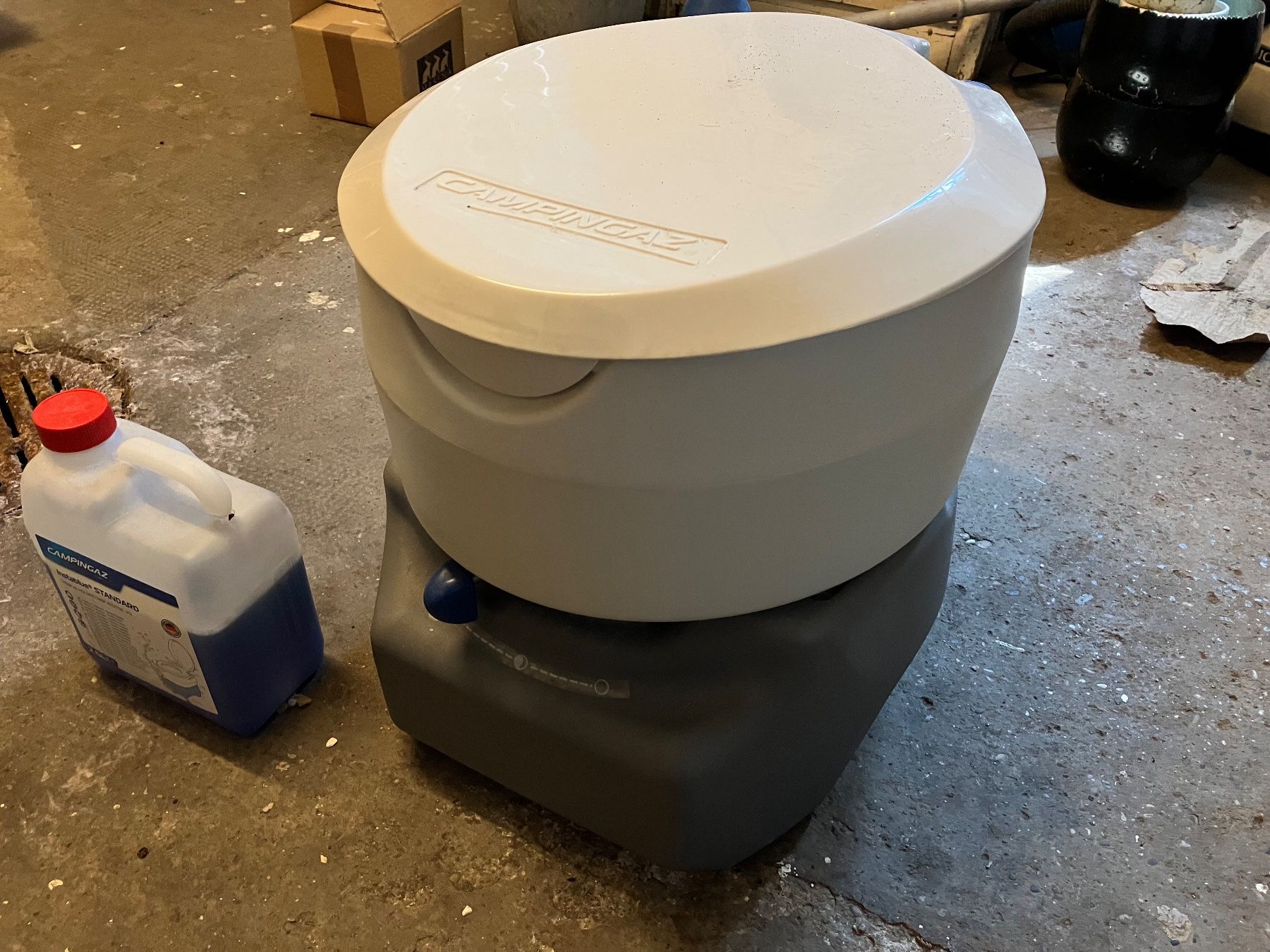 Campingaz WC: Campingaz Wohnmobil / Camping Toilette – Neuf (Voir description) à Pfeffingen par Deggaff 1