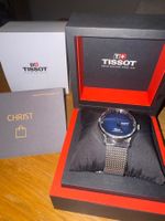 Tissot Heritage Visodate Powermatic 80 (42mm, Stahl, Blau)