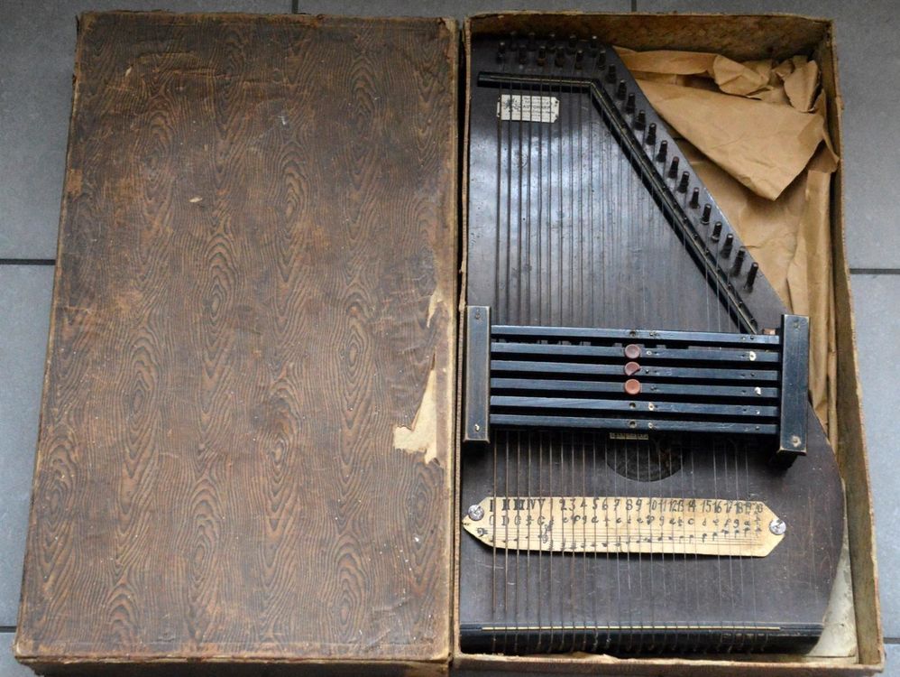 T. Meinhold's / Autoharp Zither Harfe / cithare harpe Kaufen auf