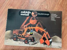 Märklin Metall Baufahrzeuge Metallbaukasten komplett