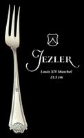 Fourchette à légumes Jezler 800Silb Louis XIV Muschel