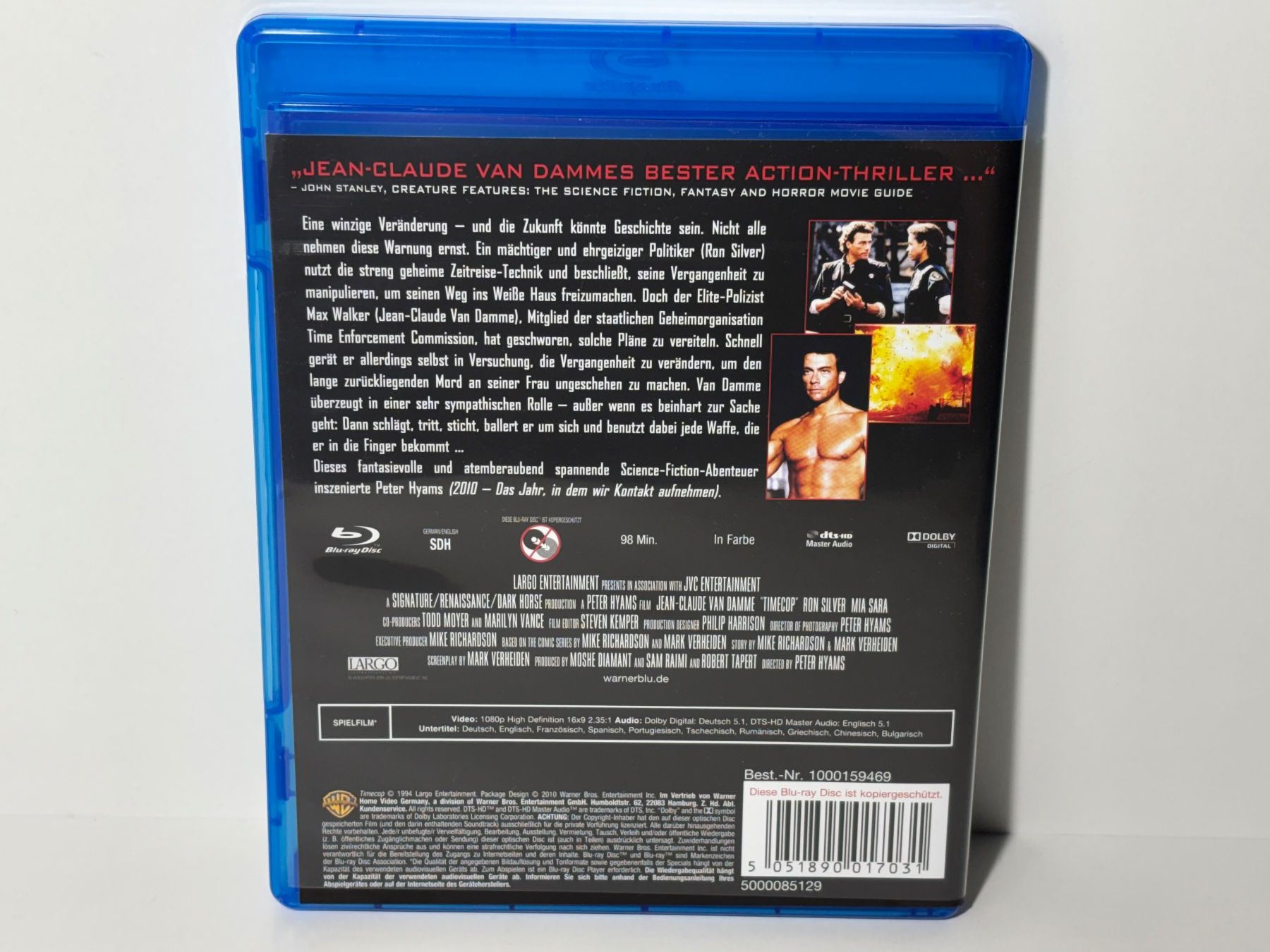Tous les DVDs: Timecop Blu Ray – D'occasion à Wilderswil par Mr.Fury 1