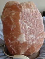 Pietra di sale dell'Himalaya naturale come nuova