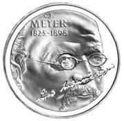 Alle Münzen: 20 CHF - Pièce commémorative 1998 : Conrad Ferdinand Meyer – Neu und originalverpackt aus APPLES von az02 1