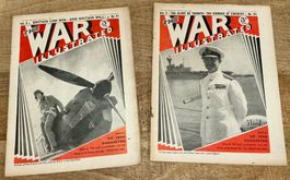 1940 - 2 Originale Kriegs Zeitschriften WW2 England englisch