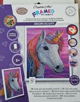 Crystal Art Einhorn Bild Set mit Rahmenmen, NEU & OVP!