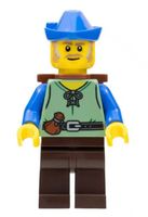 LEGO Minifigur Bauer (aus Set 10305)