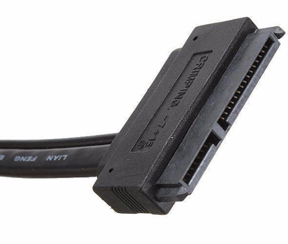 Kabel: USB + eSATA zu SATA 22pin Kabel – Neu und originalverpackt aus Unterägeri von RmOnline 4