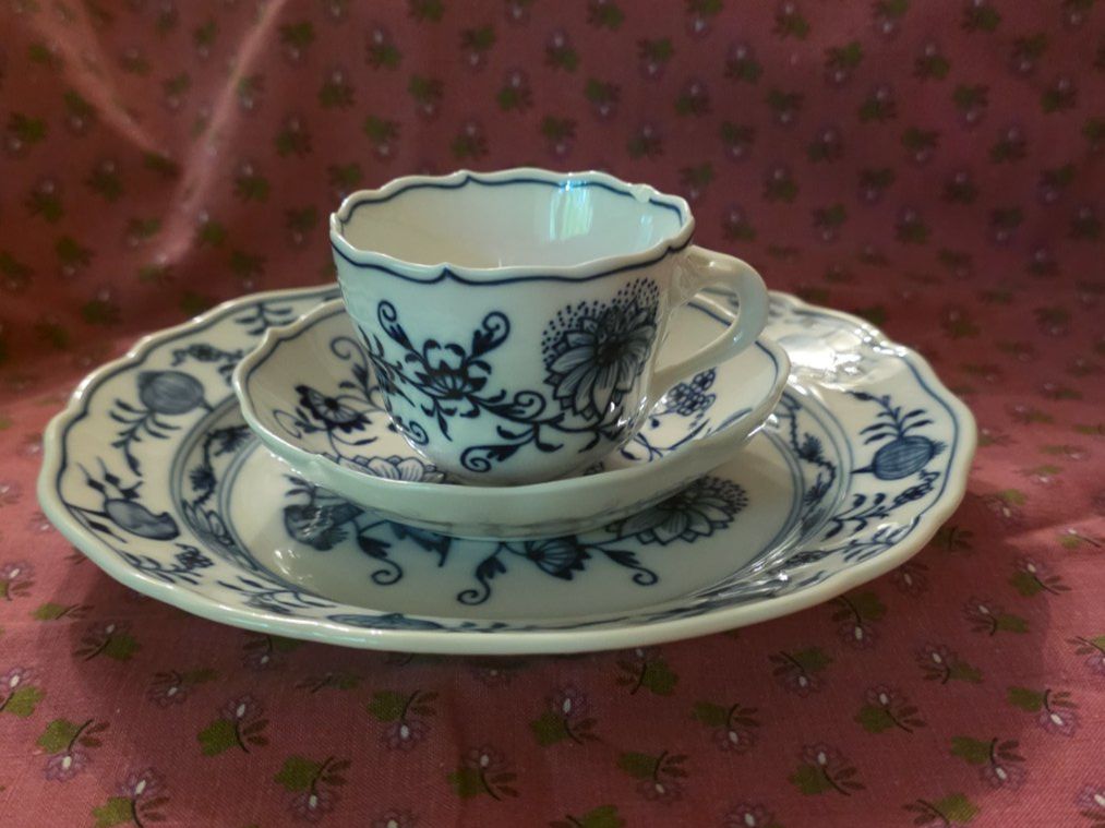 Set di piatti: Meissen Zwiebelmuster Set – Usato da Wittenbach venduto da rose_rosi 1