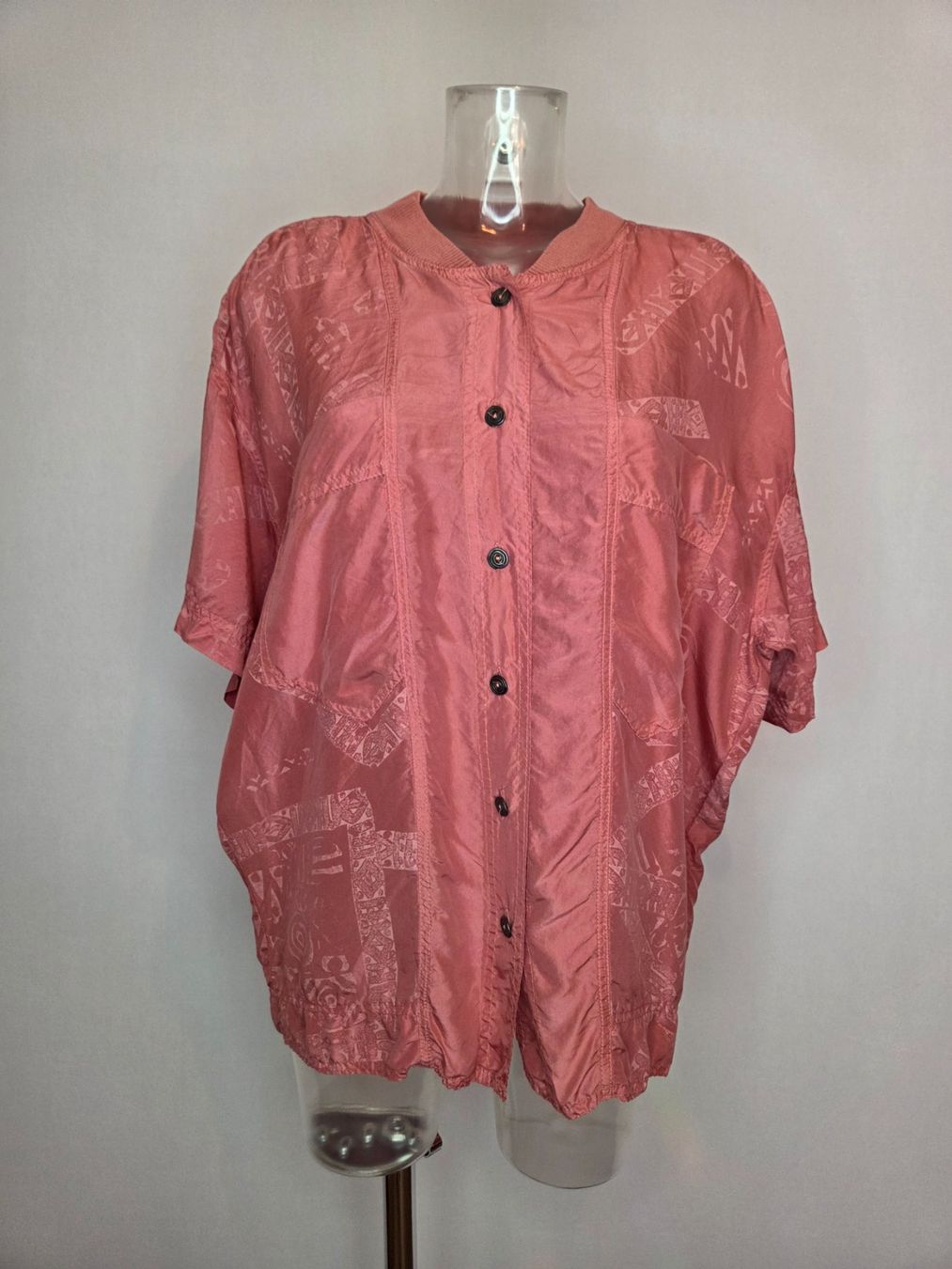 Nile Tops: 90er Nile Seiden-Set rosa M/L – Gebraucht aus Bern von -Aniko- 3