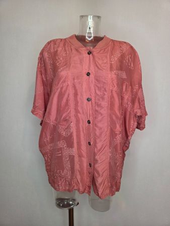 Nile-Set Seide Top+Bluse Vintage