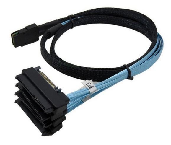 Cavi: SAS SFF-8087 Host to 4 SFF-8 36 Pin Mini – Nuovo e nell'imballaggio originale da Unterägeri venduto da RmOnline 2