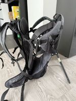 Kindertrage Wanderrucksack grau gebraucht