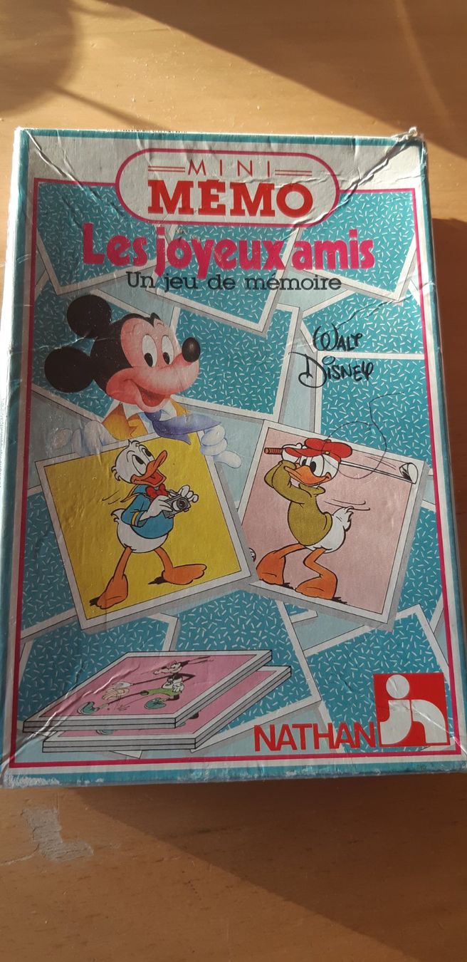 Disney Spiele: Jeu vintage - Memory Disney – Gebraucht aus Meyrin von lay_6z6q
