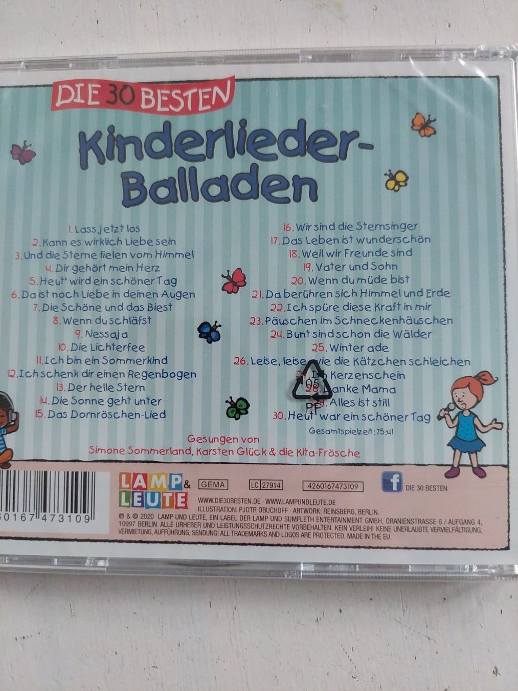 CD: Die 30 besten Kinderlieder Balladen – Nuovo e nell'imballaggio originale da Beckenried venduto da Havacola 3