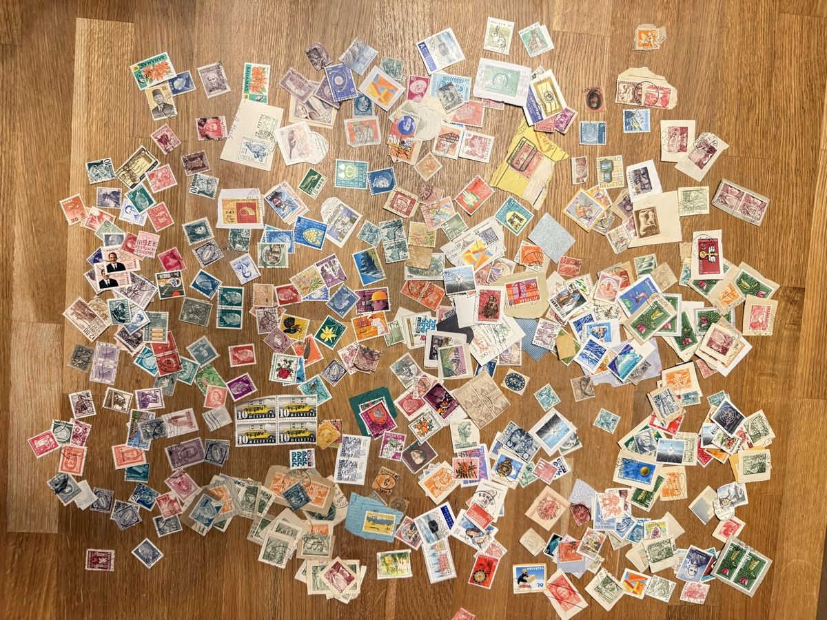 Alle Briefmarken: Briefmarken Konvolut gemischt Sammlung – Gebraucht aus Goldach von Donpancho