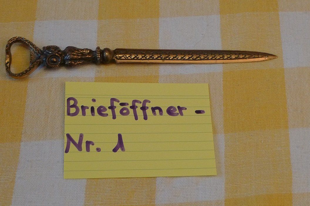 Altro materiale per ufficio: Brieföffner-Nr. 1 – Usato da Bern venduto da bn1640 1
