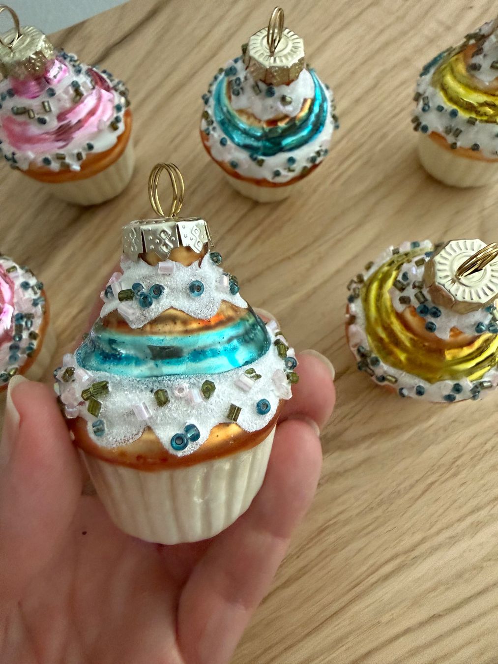 Toutes les décorations: Christbaumschmuck Cupcake 6 Stück – Neuf (Voir description) à Pfäffikon SZ par Syndrome379 2
