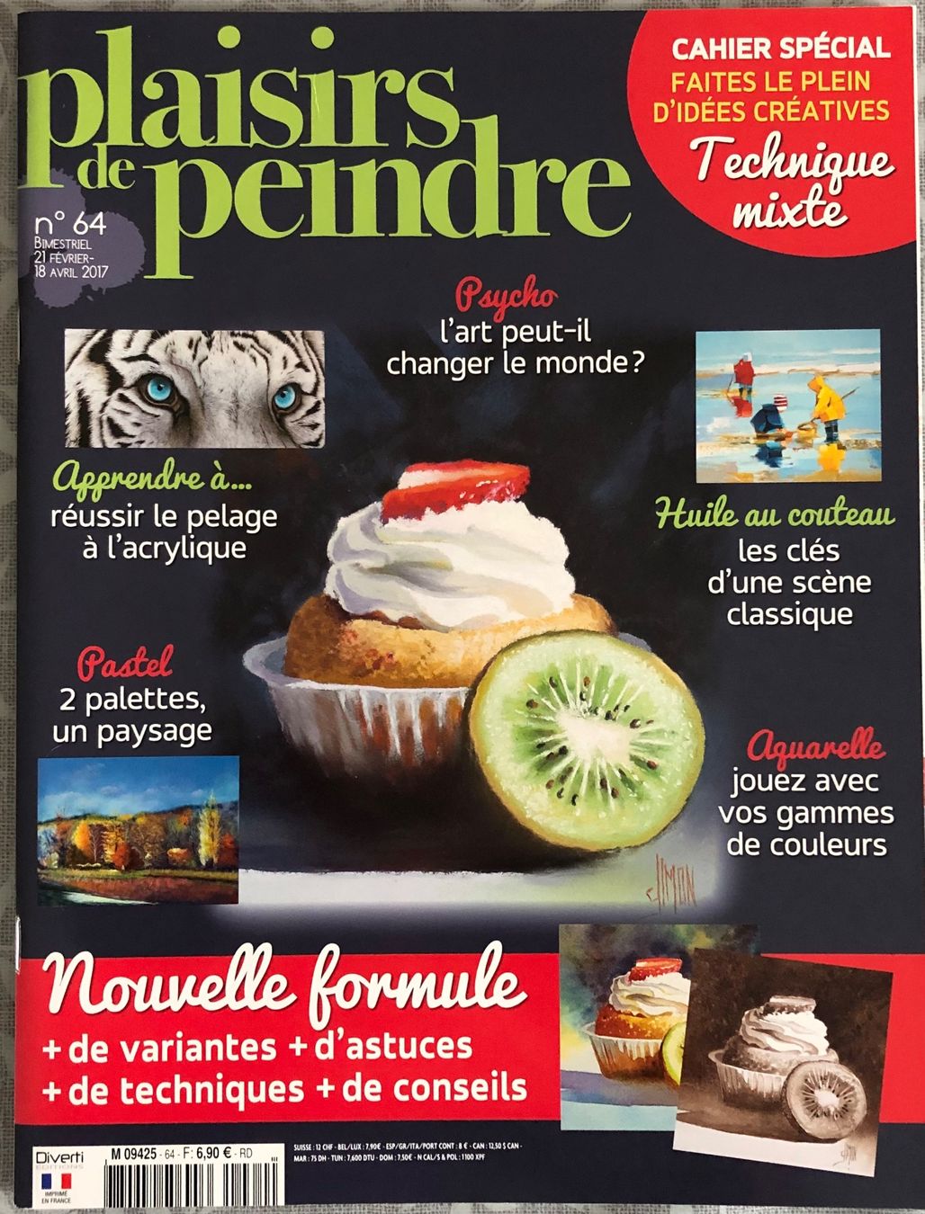 Riviste & Magazine: Plaisirs de peindre magazine – Usato da Le Crêt-p-Semsales venduto da staglione69