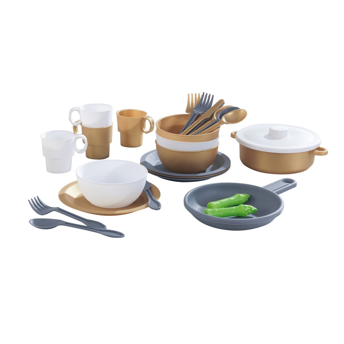 Giocattoli: 27-teiliges Kochgeschirr-Set – Nuovo e nell'imballaggio originale da Erlinsbach venduto da Home-World
