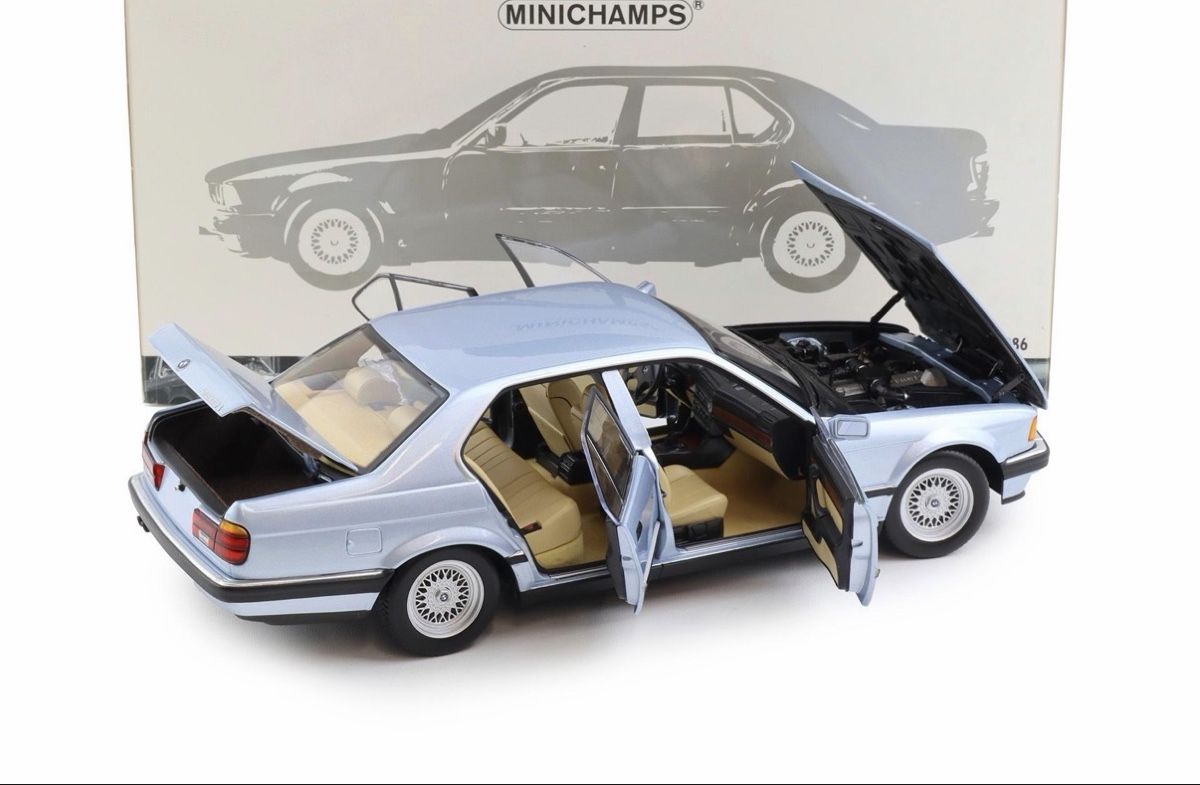 Minichamps Modellini d'auto: 1:18 BMW 730i E32 Minichamps – Nuovo e nell'imballaggio originale da Baar venduto da Cai 2