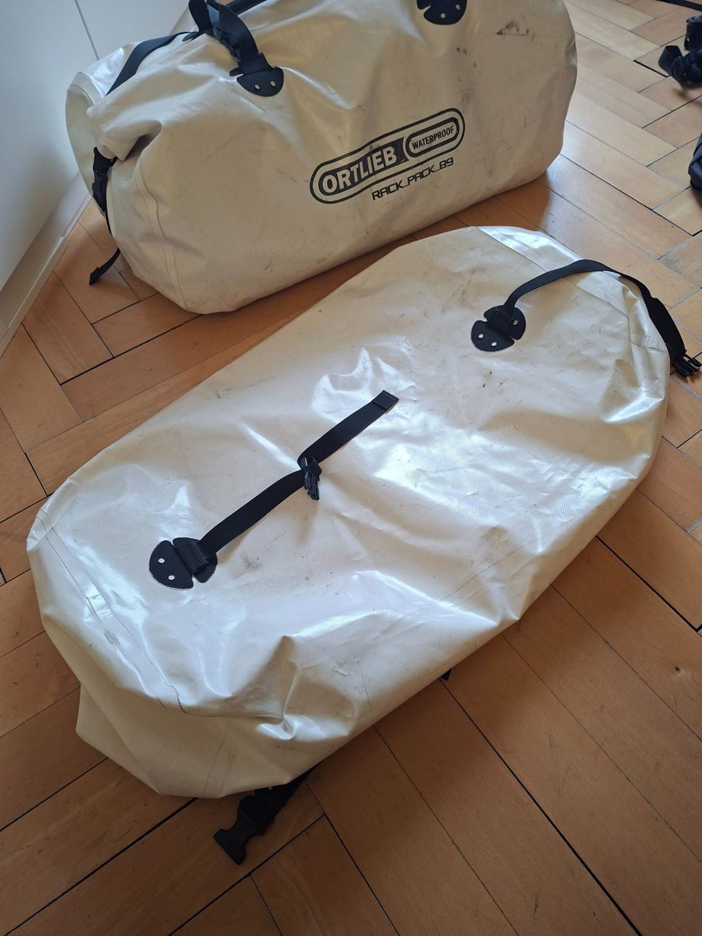 Ortlieb Borse: 1 Stk. Ortlieb Rack Pack 89 Liter, weiss – Usato da luzern venduto da you_wont_regret_it 2
