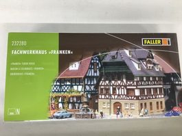 Faller Spur N 232280 Fachwerkhaus Franken verschweisste OVP