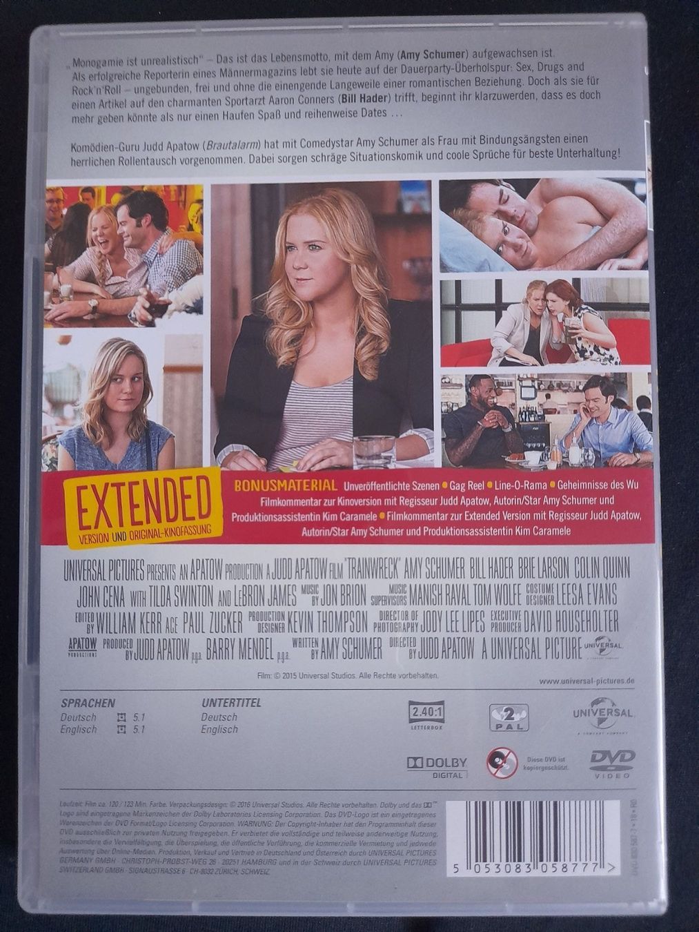 Tous les DVDs: DVD: Dating Queen Ext. Version mit Amy Schumer & Bill Hader – D'occasion à Eiken par Lashar 1